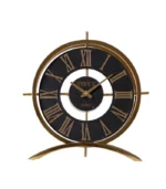 ساعت رومیزی مدل ژانت طلایی مشکی