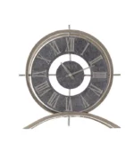 ساعت رومیزی مدل ژانت نقره ای