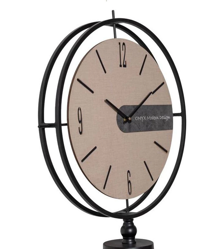 ساعت ایستاده مدل فلور مشکی