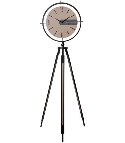 ساعت ایستاده مدل فلور مشکی