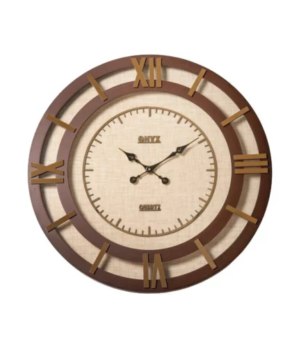 ساعت دیواری مدل مونیکا چوبی