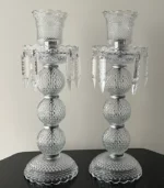 شمعدان بلوری طرح باکارات