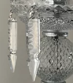 شمعدان بلوری طرح باکارات