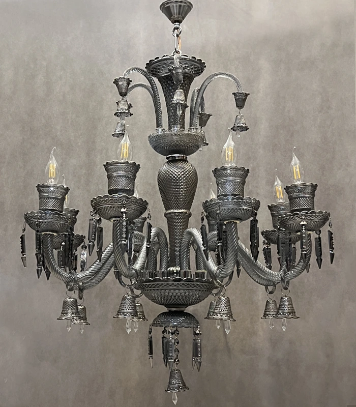 لوستر کریستالی باکارات اسموکی