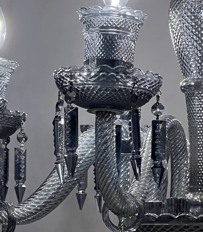 لوستر کریستالی باکارات اسموکی