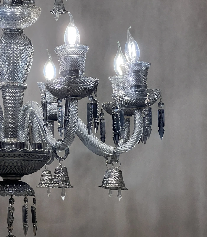 لوستر کریستالی باکارات اسموکی